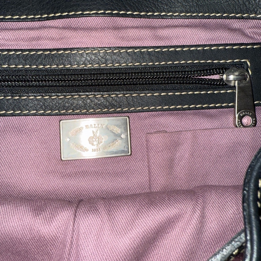 Bally Black Leather Bag - Picture 8 of 16